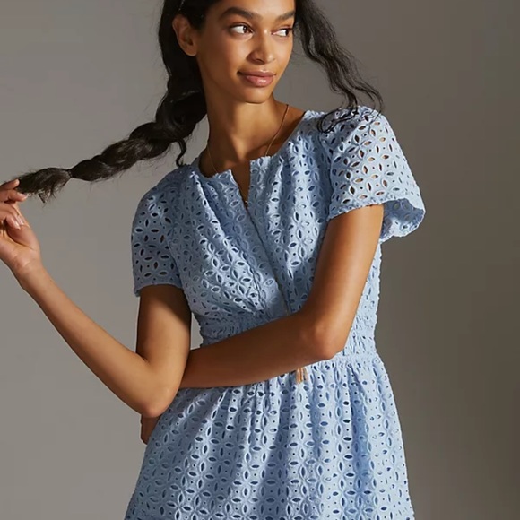 Anthropologie Dresses & Skirts - NWT Anthro Eyelet Somerset Mini Dress